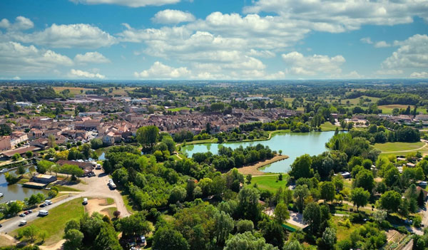 Vue de Pont de Vaux